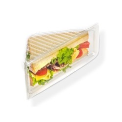 Blister Triángulo PET Sand Miga PB (17x7 h:8cm) x 40 un