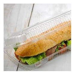 Estuche PET CR paraSandwich (31 x 13 x 5,8) x 50 unidades