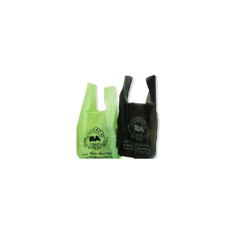 Camisetas A/D *CIUDAD* 45 x 55 VERDE (x 100 unid)