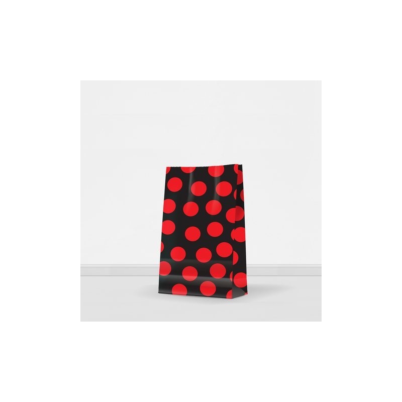 Sobre con Fuelle 14 x 8 x 26 Red Points (x 10 unidades)