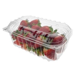 Estuche Frutas Perforado PET 500 grs (19 x 12 x 85 cm) x 50
