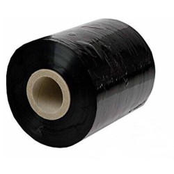 STRETCH Film Negro- ancho 10 cm (rollo x 500 gramos)