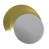Disco Cartón ORO Metalizado 26 cm (x 10 unidades)