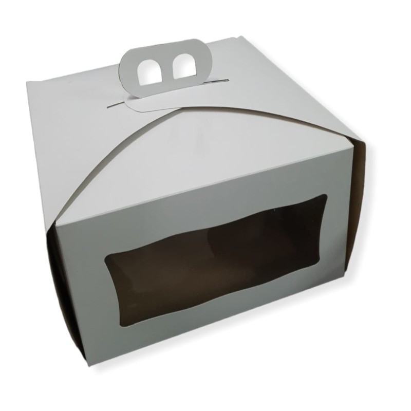 Estuche Torta Doble Visor con manija 27 x 27 x 15 cm (x 10)