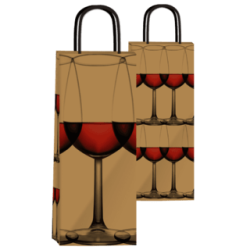 Bolsa para Botella COPAS 14 x 8 x 40 con manija