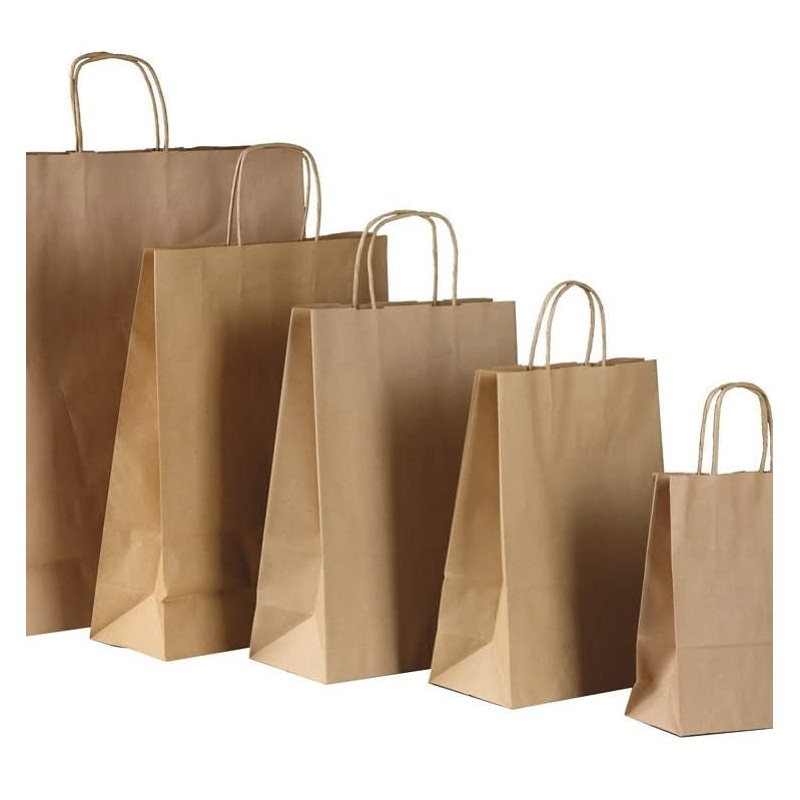 Bolsa Marrón ACUARIO 45 x 15 x 48 con  manija