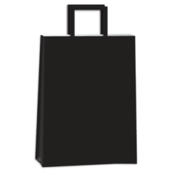 Bolsa Negro ACUARIO 30 x 12 x 41 con  manija