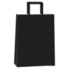 Bolsa Negro ACUARIO 30 x 12 x 41 con  manija