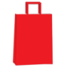 Bolsa Rojo ACUARIO 14 x 8 x 20 con  manija