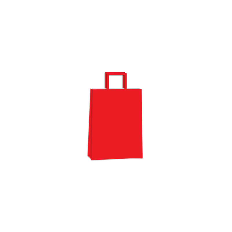 Bolsa Rojo ACUARIO 22 x 10 x 30 con  manija