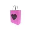 Bolsa Heart Pink 22 x 10 x 30 con manija