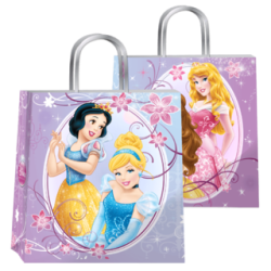 Bolsa Princesas 22 x 10 x 24 con  manija
