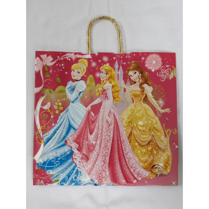 Bolsa Princesas 32 x 10 x 30 con  manija