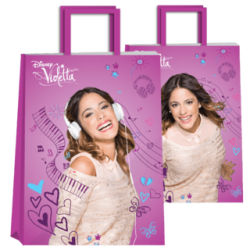 Bolsa Violetta 22 x 10 x 30 con  manija