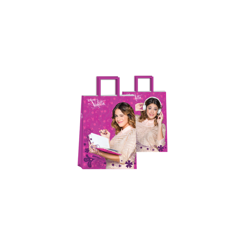 Bolsa Violetta 30 x 12 x 41 con  manija
