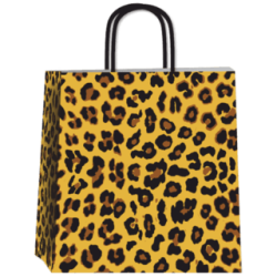Bolsa Animal Print 32 x 10 x 30 con  manija