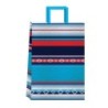 Bolsa Latin Azul 30 x 12 x 41 con  manija