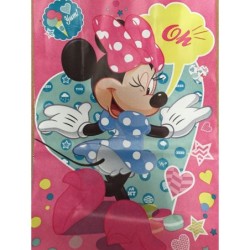 Bolsa Minnie Pink 14 x 8 x 20 con  manija
