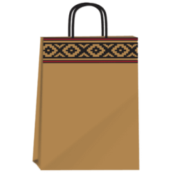 Bolsa Guarda Pampa 30 x 12 x 41 con  manija