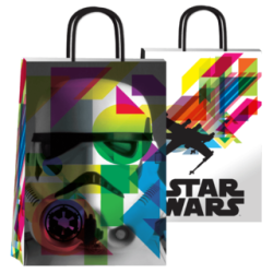 Bolsa Star Wars 14 x 8 x 20 con  manija
