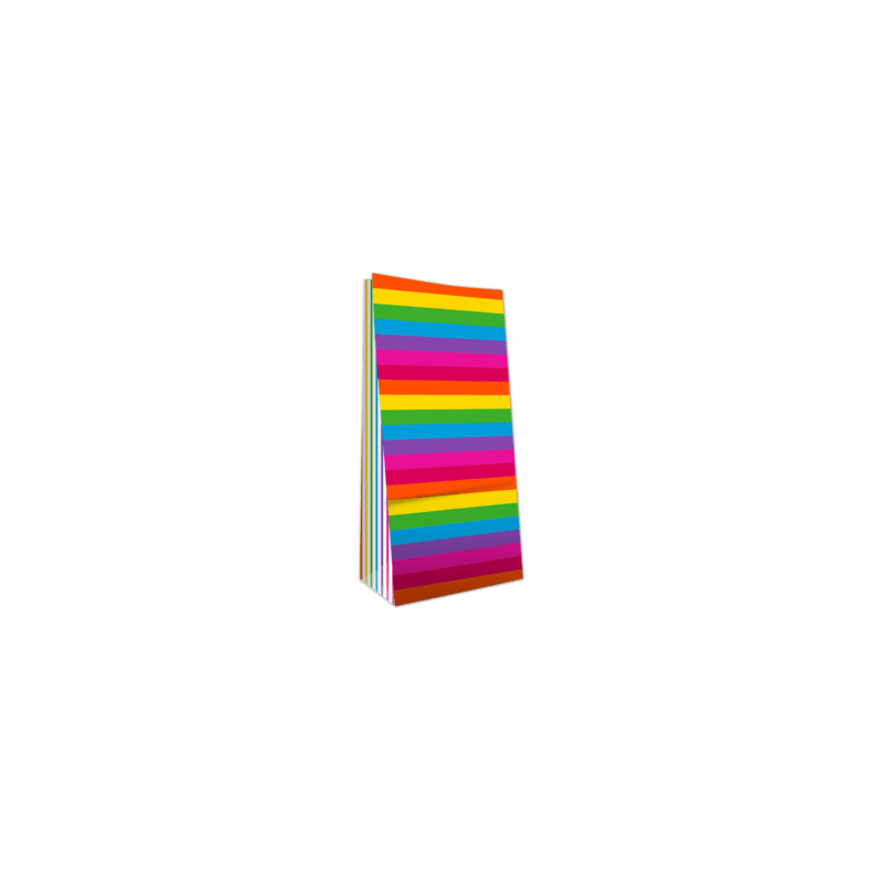 Sobre con Fuelle 14 x 8 x 26 Arco Iris (x 10 unidades)