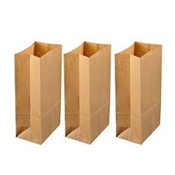 Bolsa Fondo Cuadrado Kraft 80 grs 23 x 12 x 40 (x 250)