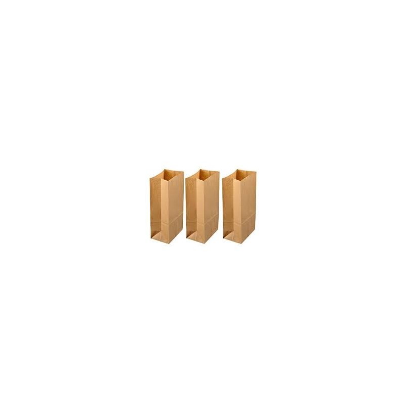 Bolsa Fondo Cuadrado Kraft 80 grs 23 x 12 x 40 (x 250)