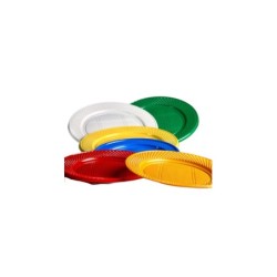 Plato 22 cm Verde (x 50 unidades)