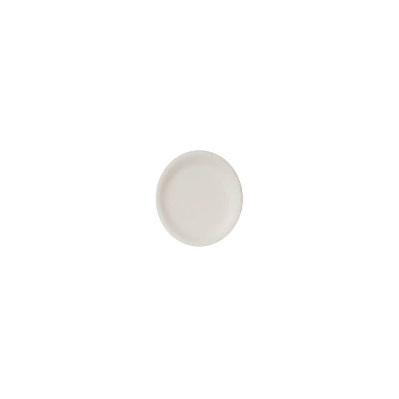 Plato de Polipapel Blanco 17 cm (x 100 unid)