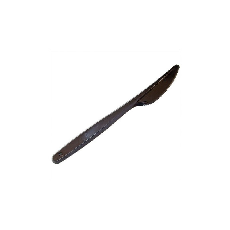 Cuchillos NEGRO Reforzados (x 100 unidades)