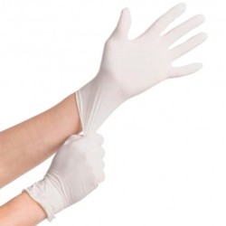 Guantes de LATEX Small (caja x 100 unidades)