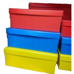 Caja Micro Barniz Amarillo 31 x 22 x 13 cm
