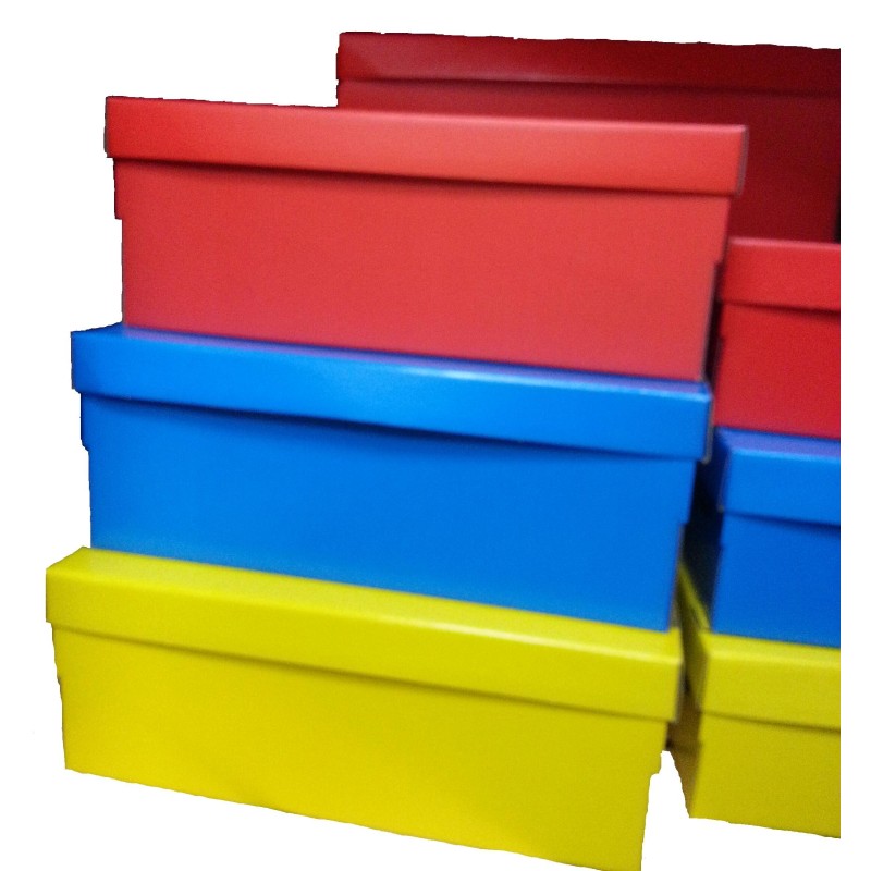 Caja Micro Barniz Amarillo 31 x 22 x 13 cm