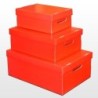 Caja Micro Barniz Rojo 48 x 33 x 18 cm