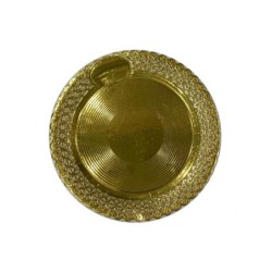 Plato ARIES Dorado Diámetro 20 cm (x 10 unid)